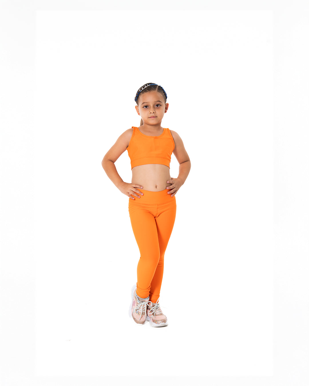 CONJUNTO TINY UNICOLOR - NARANJA