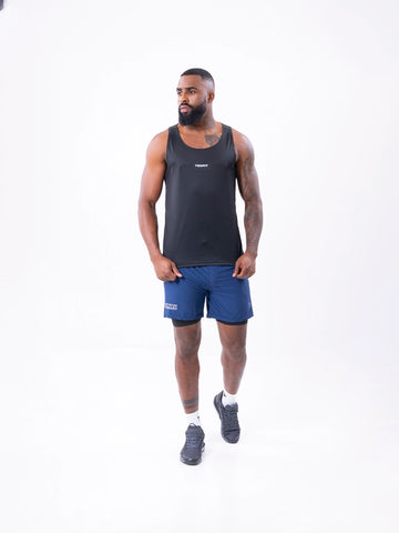 PANTALONETA NITROFIT M3 - AZUL INDIGO