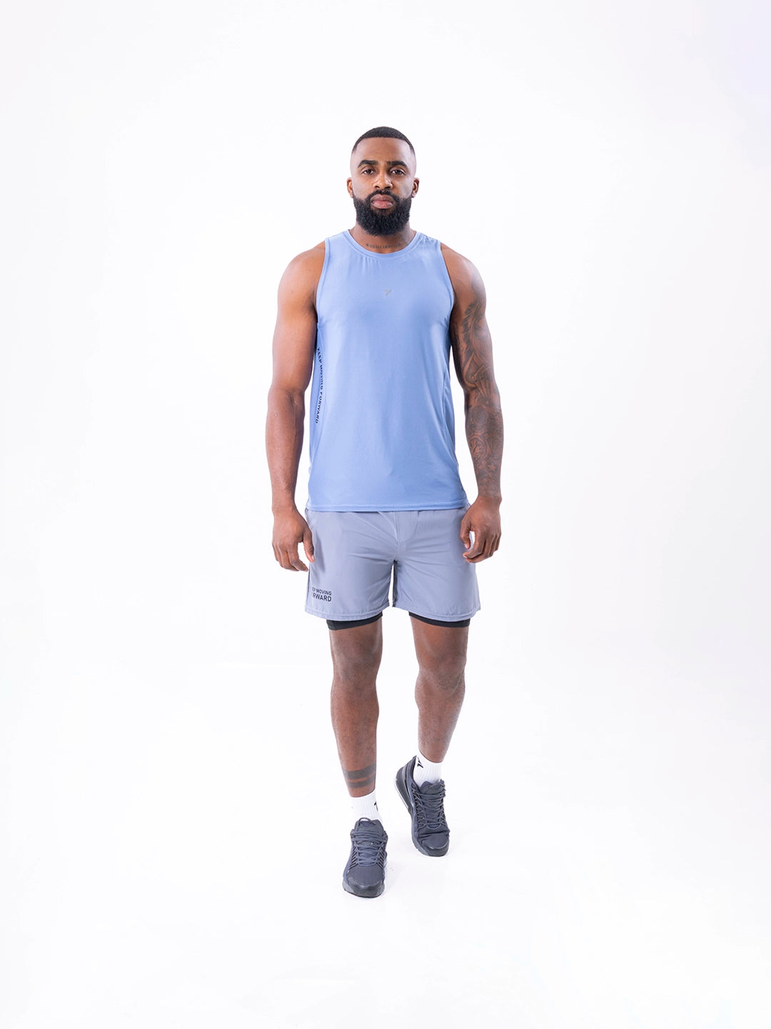PANTALONETA NITROFIT M3 - GRIS MEDIO