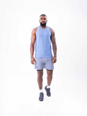 PANTALONETA NITROFIT M3 - GRIS MEDIO