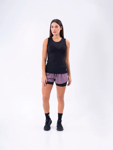 SHORT MOVING - UVA METALIZADO