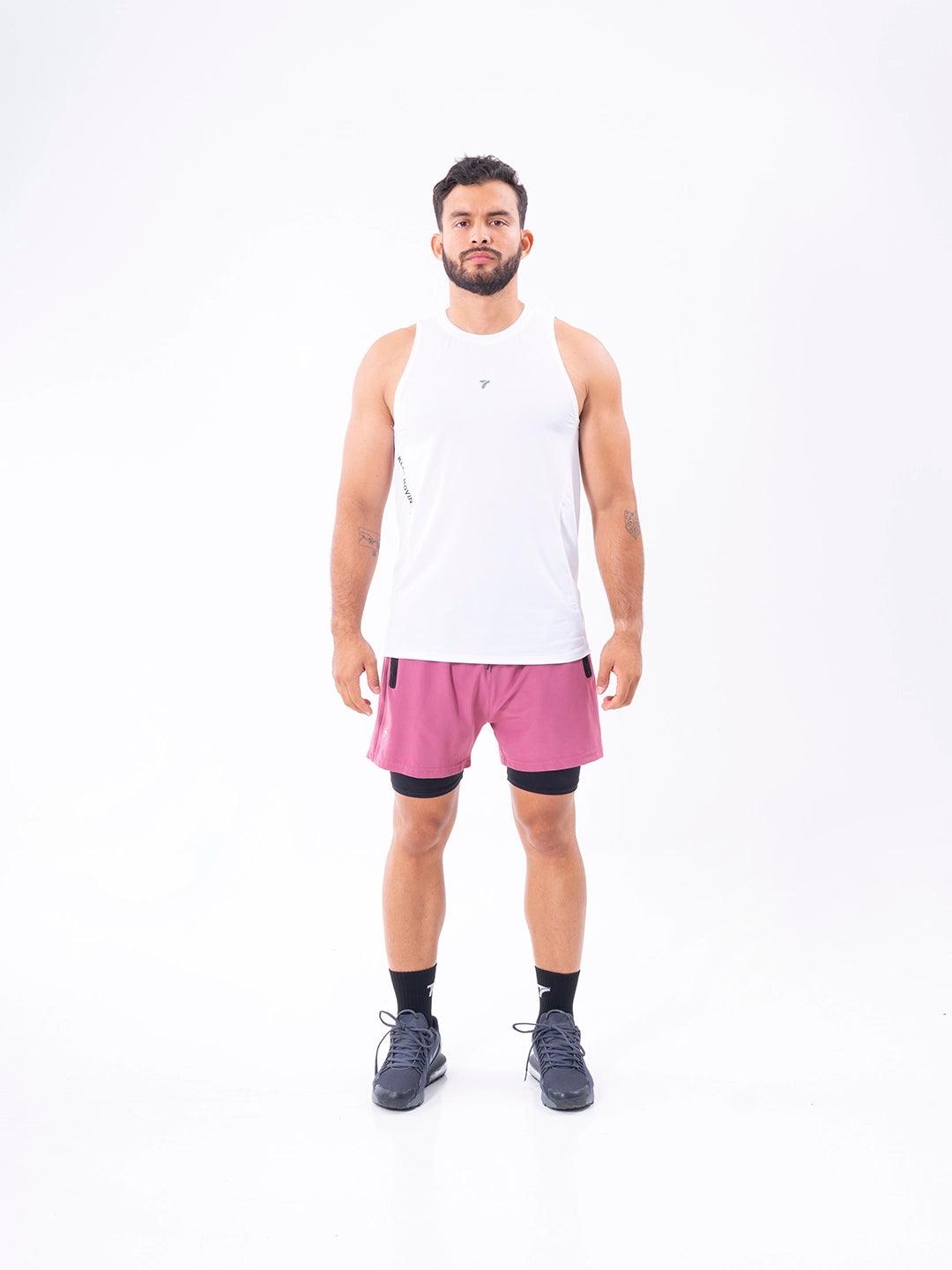 CAMISILLA RUNNING HOMBRE - BLANCO