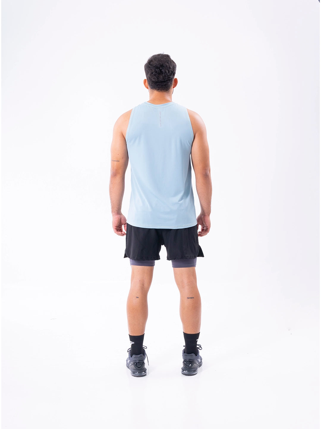 CAMISILLA RUNNING HOMBRE - VERDE MENTA OSCURO