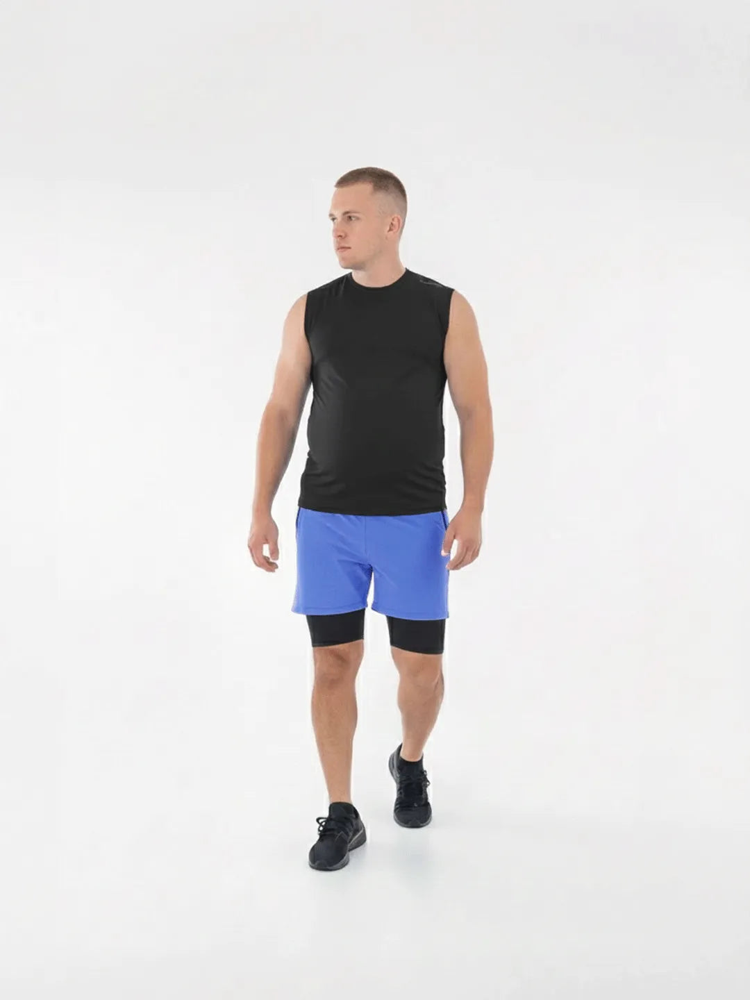 Pantaloneta Track Plus Size - Hortensia