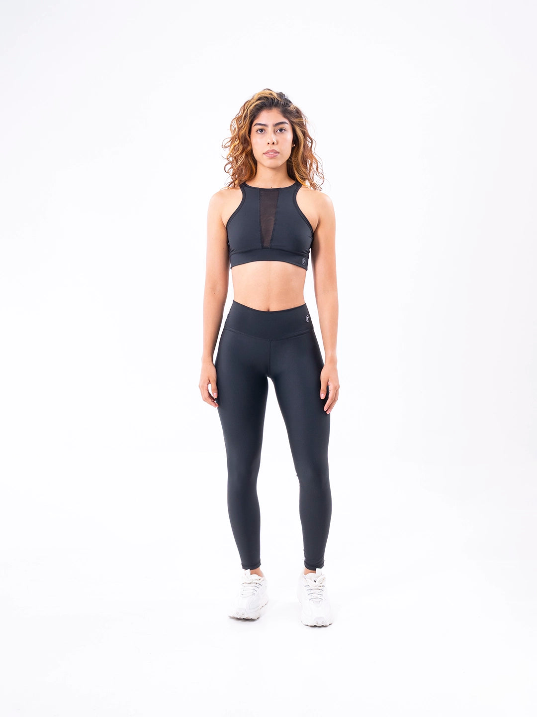 LEGGINS NYLON - NEGRO