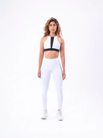 TOP STYLISH NYLON - BLANCO