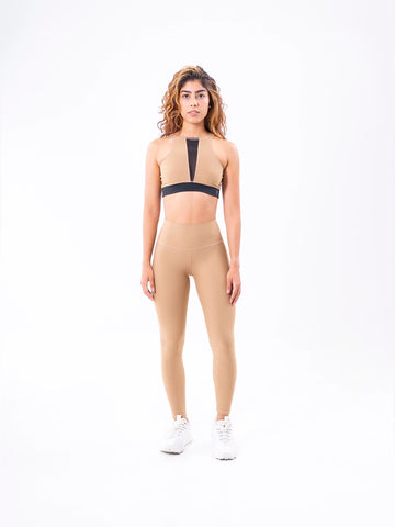 TOP STYLISH NYLON - CAQUI