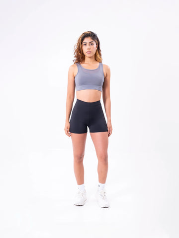 Short Deportivo Extracorto Confort- Negro
