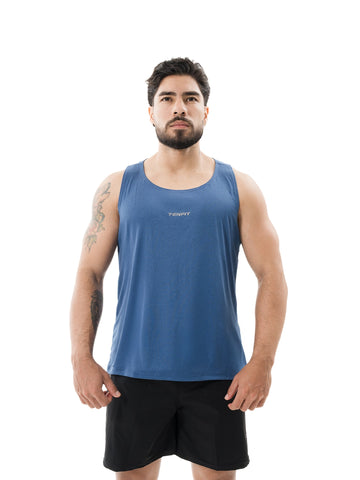 CAMISILLA VELOCITY - AZUL TURQUI JASPE