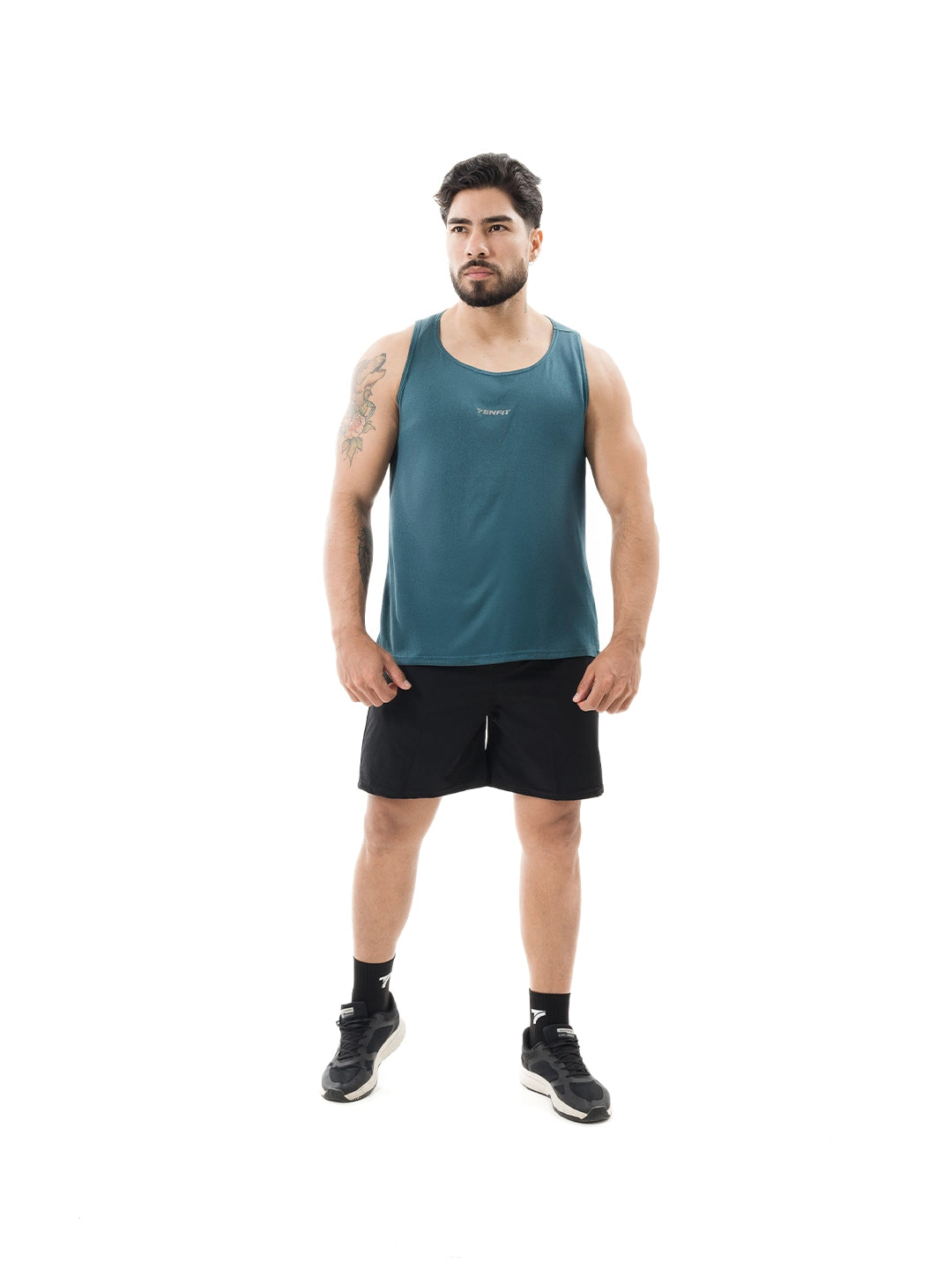 CAMISILLA VELOCITY - VERDE JADE JASPE