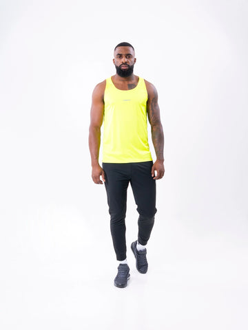 CAMISILLA VELOCITY  - AMARILLO NEON