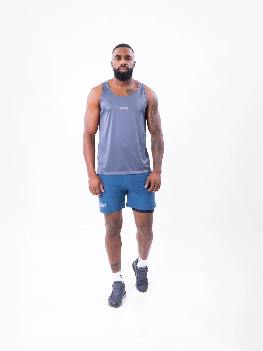 CAMISILLA VELOCITY  - GRIS OSCURO