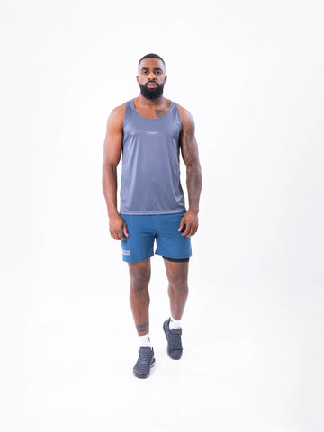 CAMISILLA VELOCITY  - GRIS OSCURO