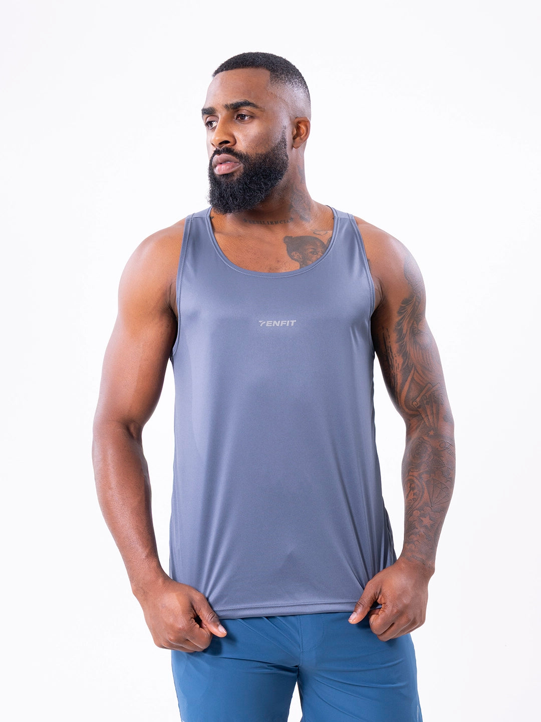 CAMISILLA VELOCITY  - GRIS OSCURO