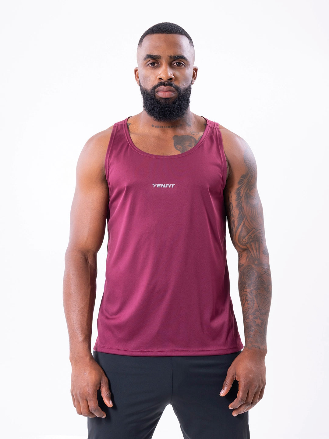 CAMISILLA VELOCITY - VINOTINTO OSCURO