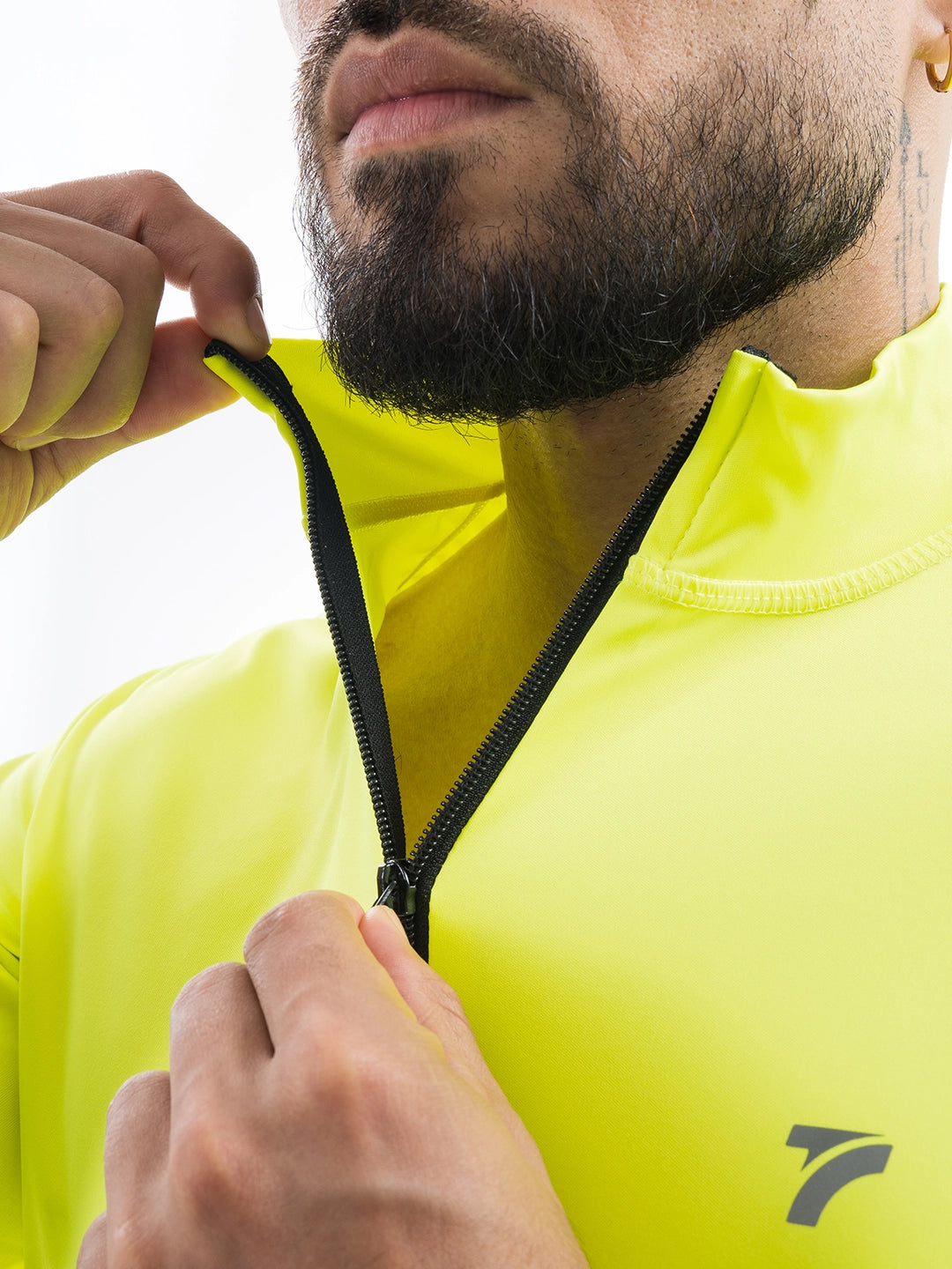 Camiseta Rolling Pro Hombre - Amarillo Neon