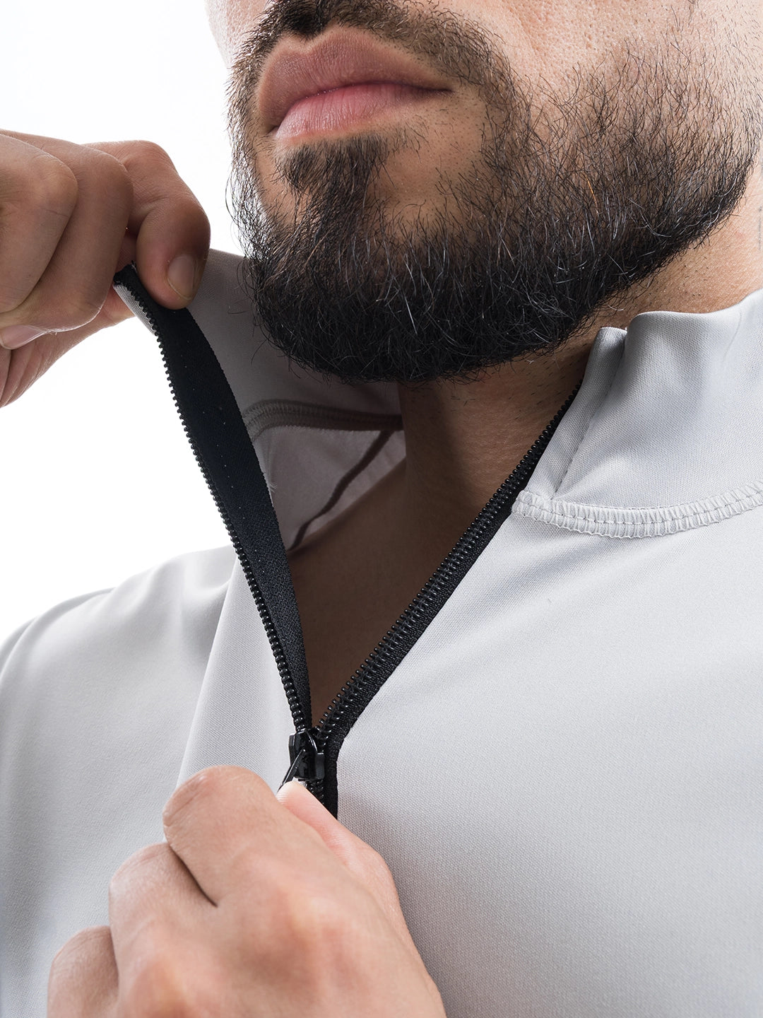 Camiseta Rolling Pro Hombre - Gris Claro