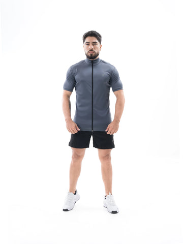 Camiseta Rolling Pro Hombre - Gris Oscuro