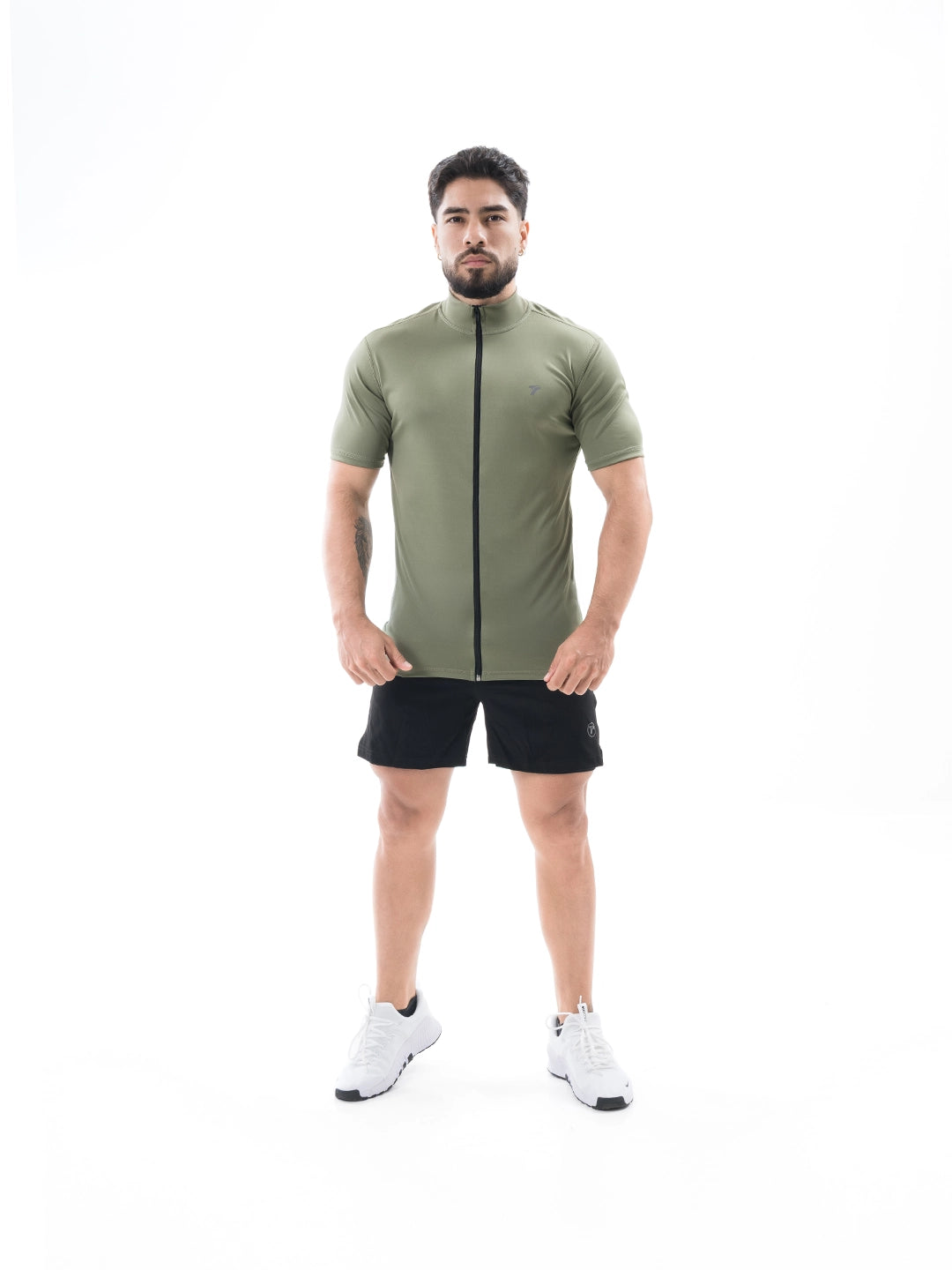 Camiseta Rolling Pro Hombre - Verde Militar