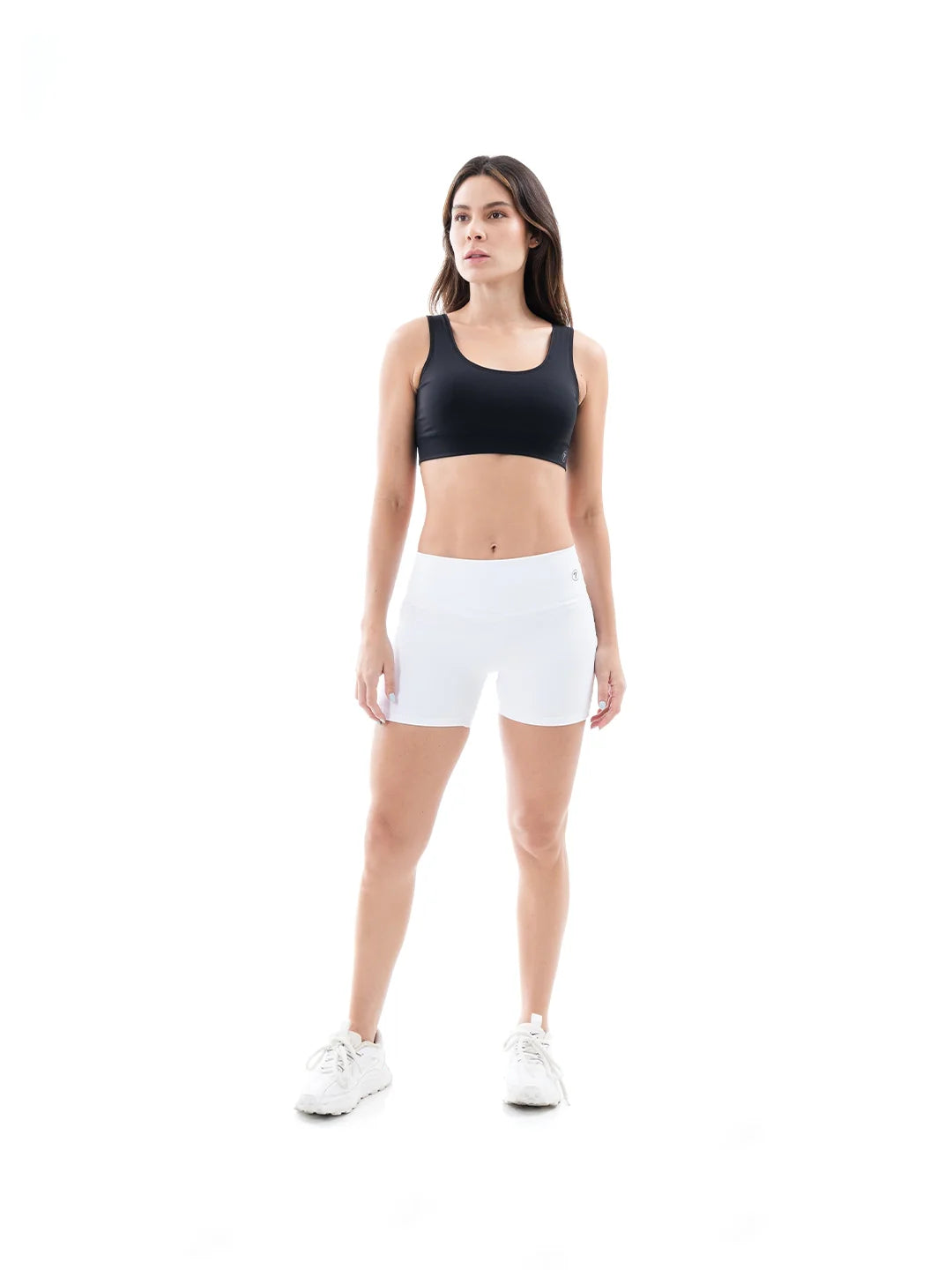 Short Deportivo de Mujer Vibrant - Blanco