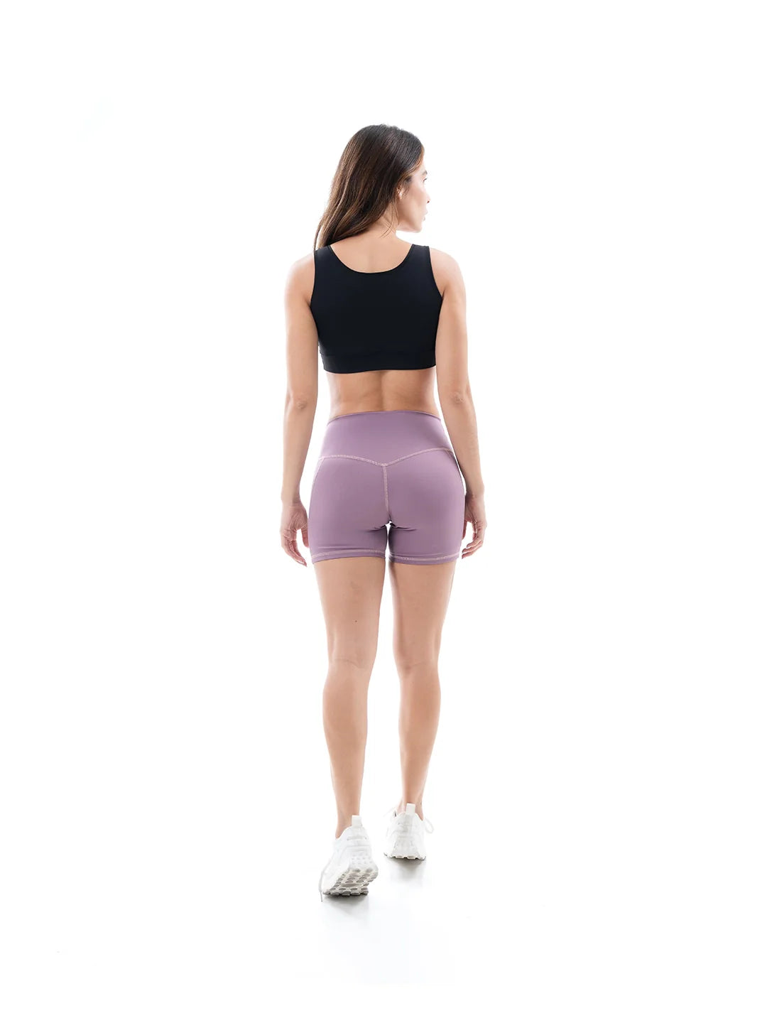 Short Deportivo de Mujer Vibrant - Mora en Leche