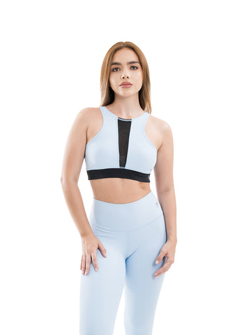 CONJUNTO NYLON - AZUL CELESTE