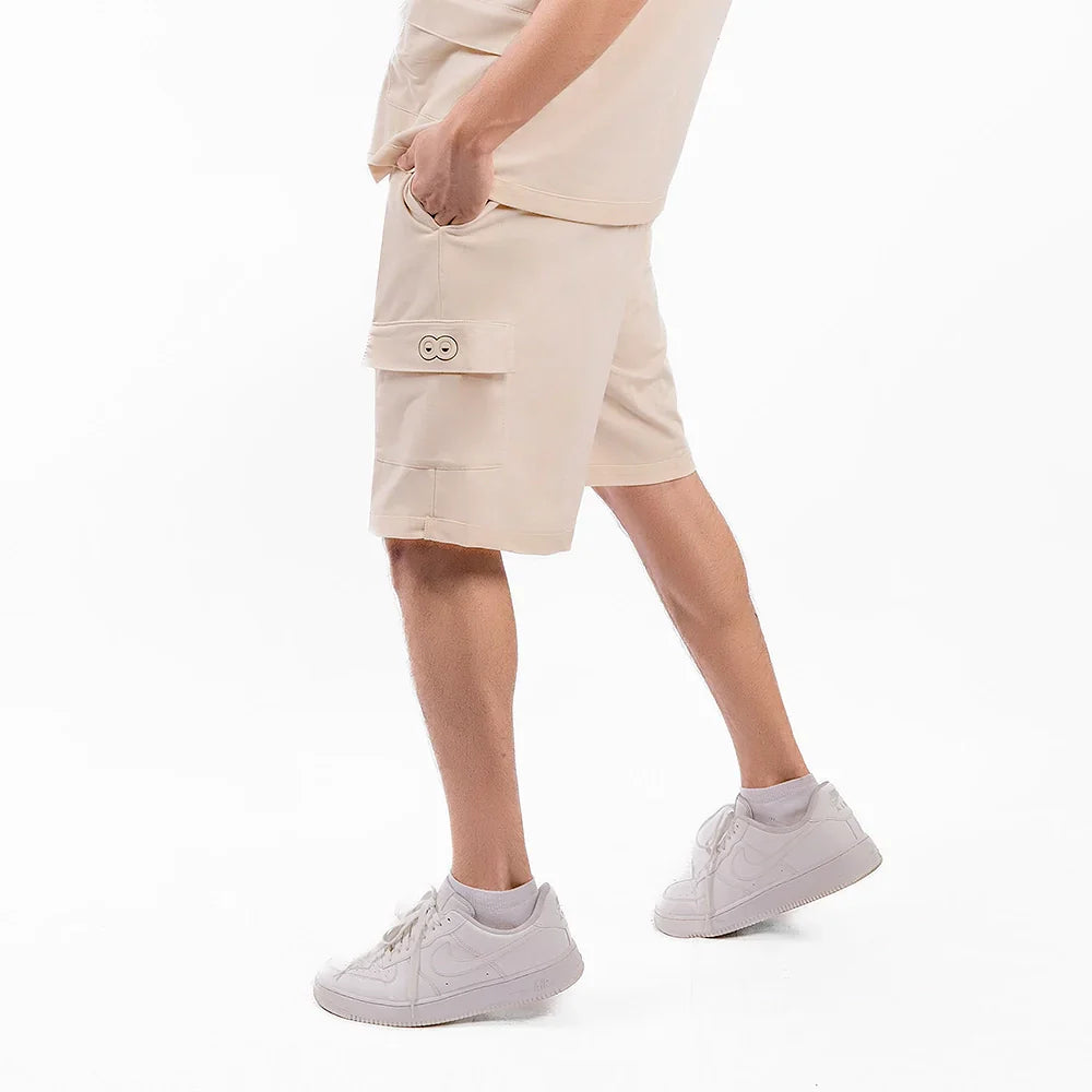 Pantaloneta Urbana de Hombre Shady - Almendra