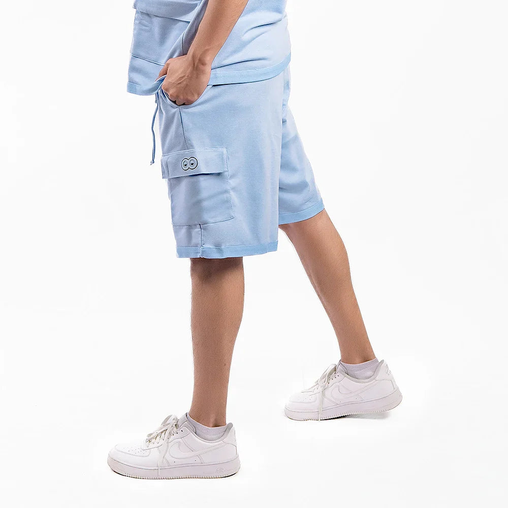 Pantaloneta Urbana de Hombre Shady - Azul Celeste