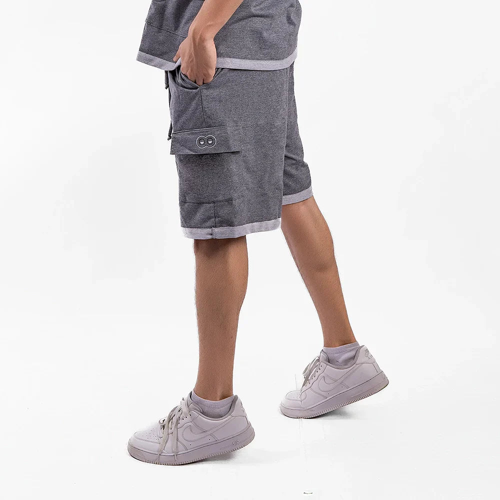 Pantaloneta Urbana de Hombre Shady - Gris Jaspe Oscuro
