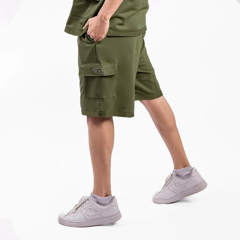 Pantaloneta Urbana de Hombre Shady - Verde Militar