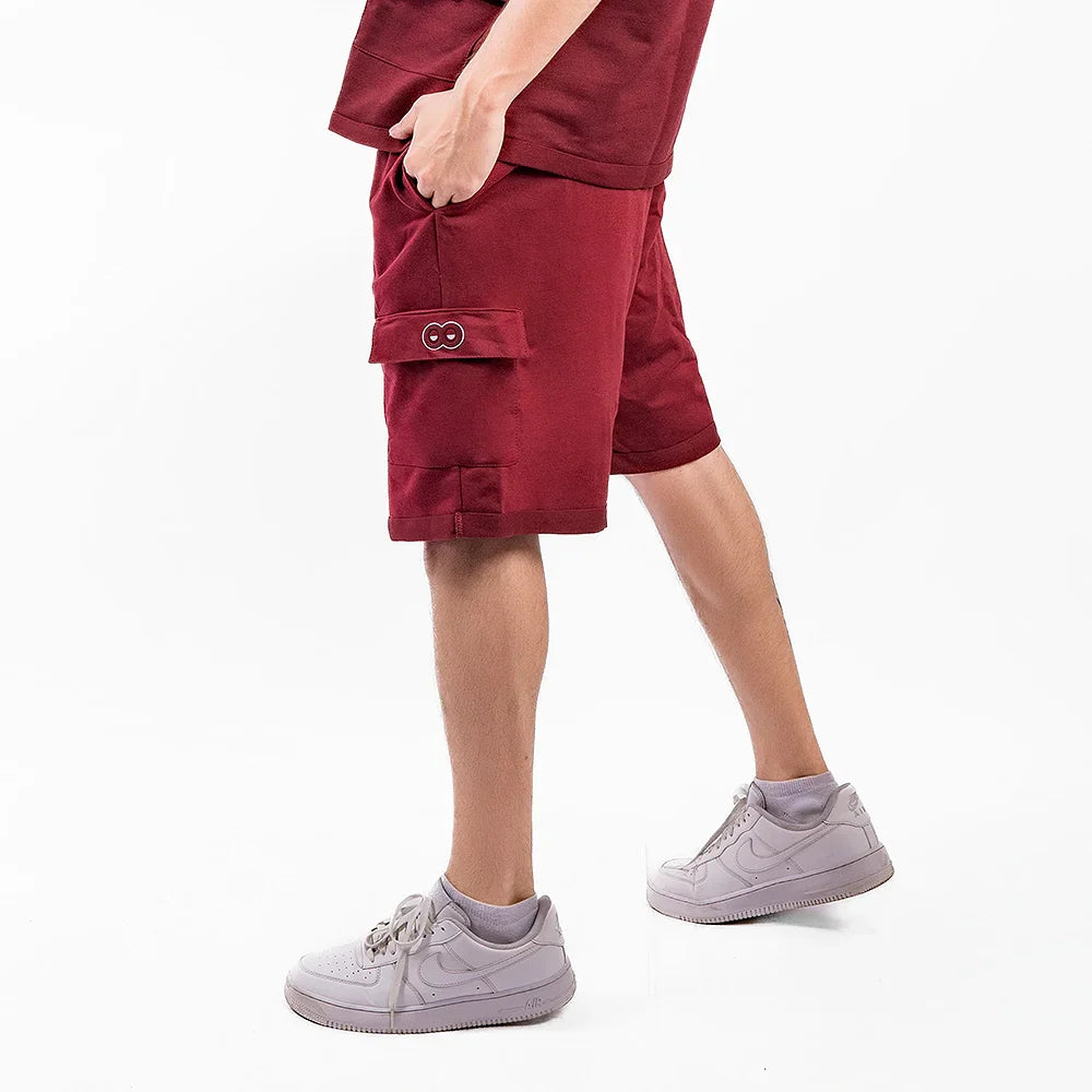 Pantaloneta Urbana de Hombre Shady - Vinotinto