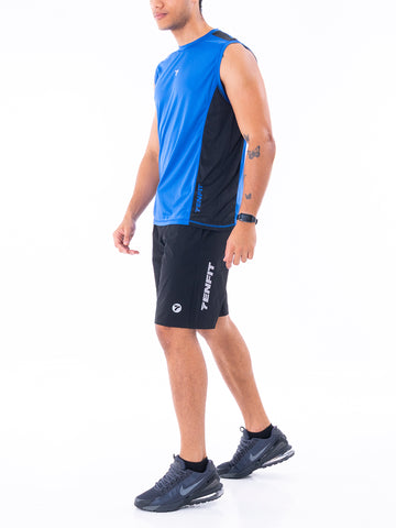CAMISILLA DUO DRIFIT - AZUL REY - NEGRO