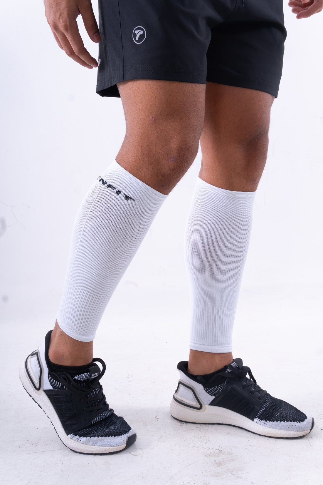 PANTORRILLERA COMPRESION RUNNING - BLANCO