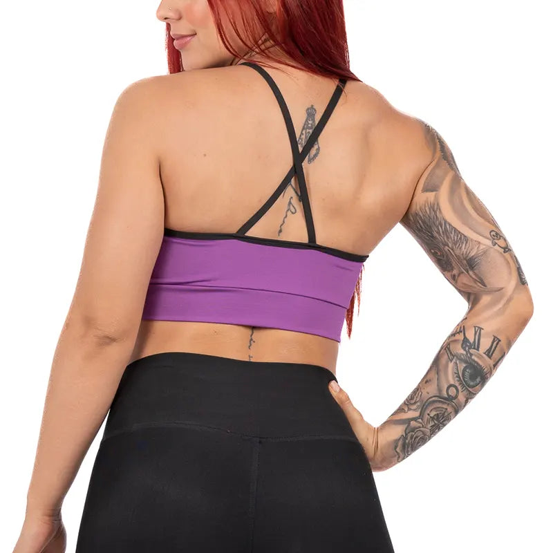 TOP KARINA UNICOLOR - UVA