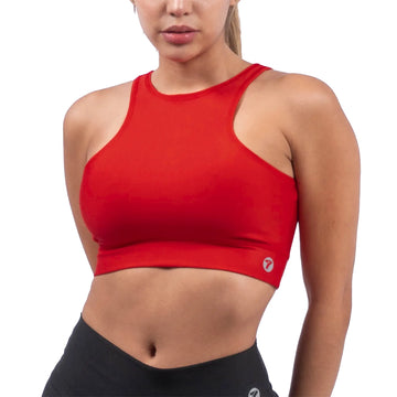 TOP ESQUELETO UNICOLOR - ROJO