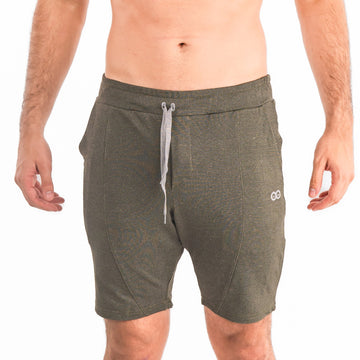 Pantaloneta Urbana de Hombre Akon - Verde Militar Jaspe