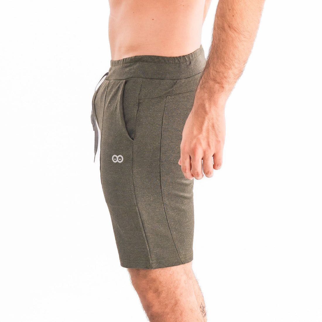 Pantaloneta Urbana de Hombre Akon - Verde Militar Jaspe