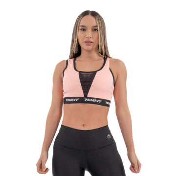 TOP PAULA - MANDARINA PASTEL