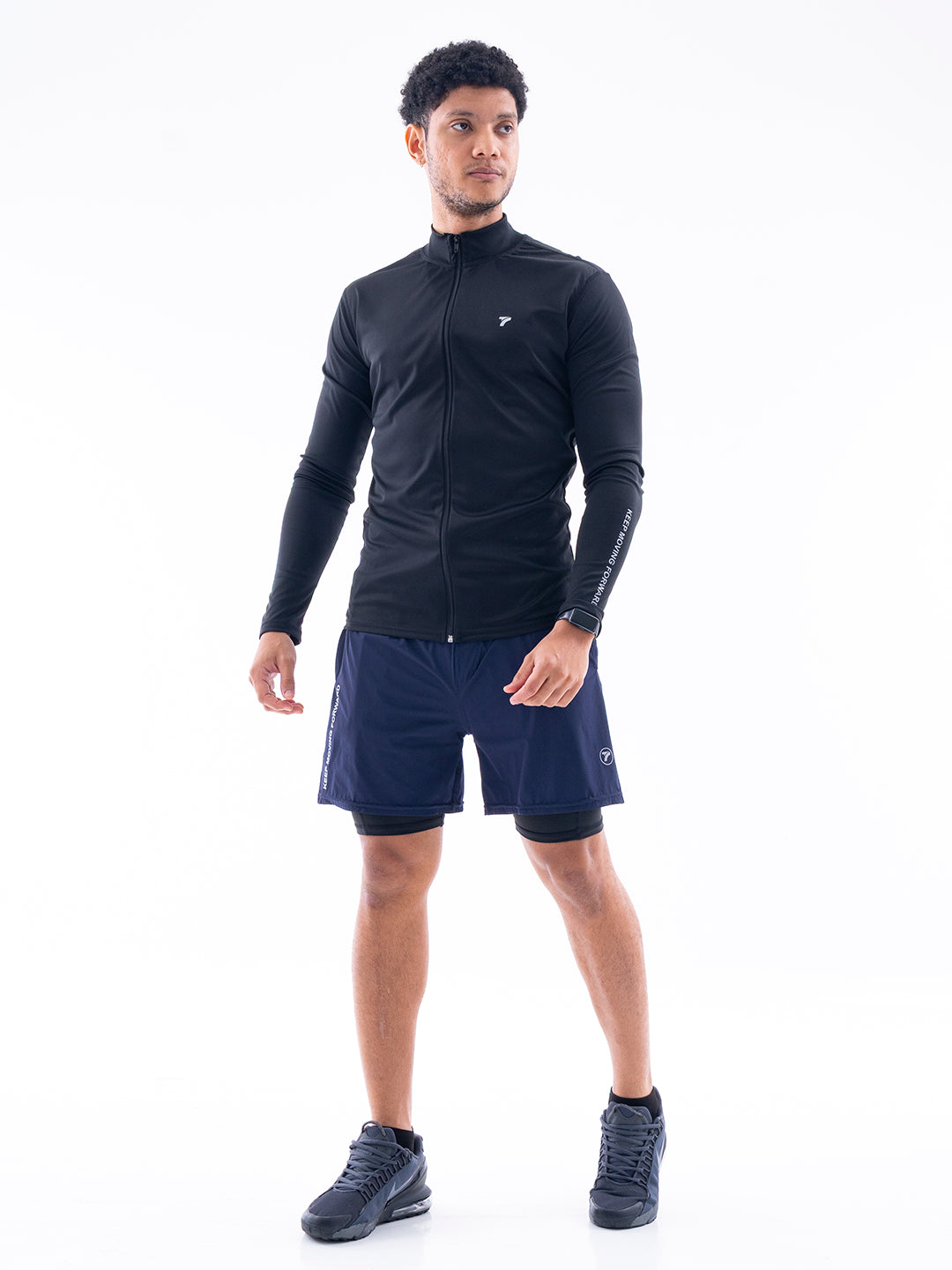 PANTALONETA NITROFIT M1 - AZUL TURQUI