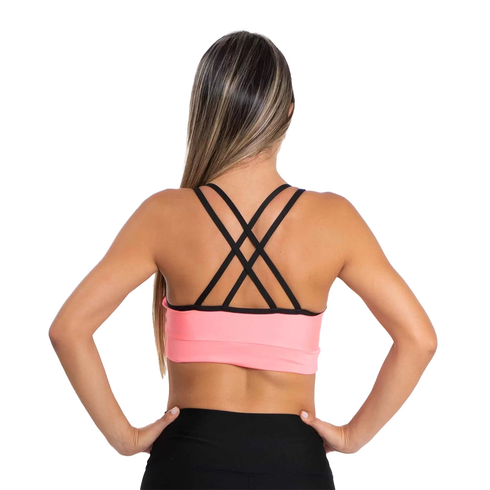 TOP DIANA UNICOLOR - ROSA NEON