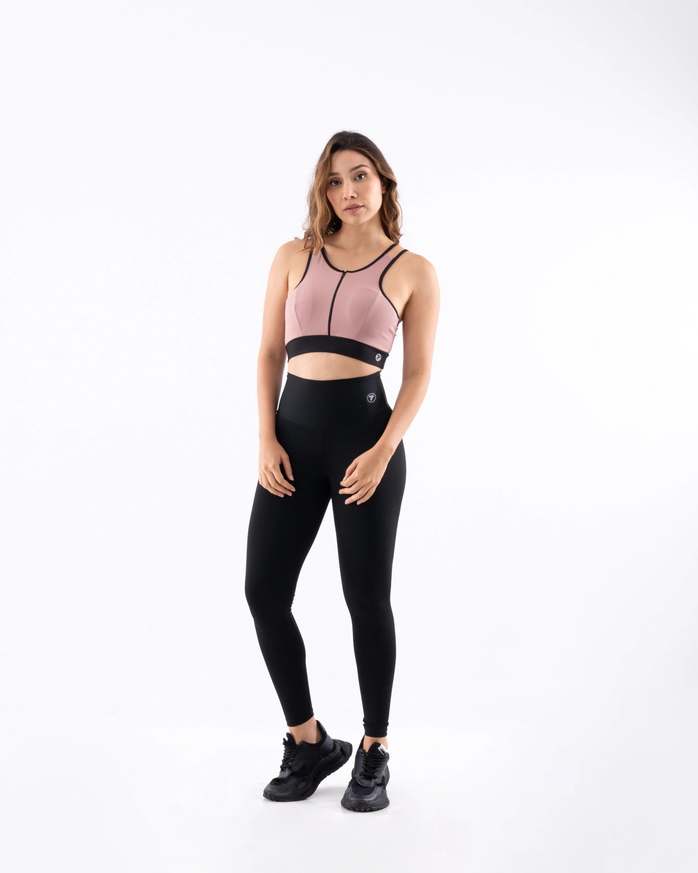 TOP POWERZIP -ROSA VINTAGE