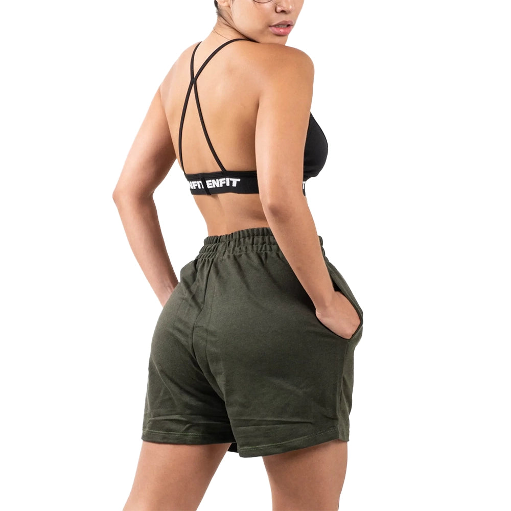 PANTALONETA SHARON BURDA - VERDE MILITAR